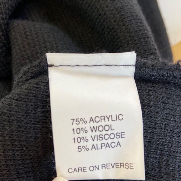 Italian Made Chiaramente Houndstooth Knit Dress L - Picture 6 of 7